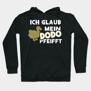 Lustiger Dodo Spruch Retro Wortspiel ausgestorben Hoodie